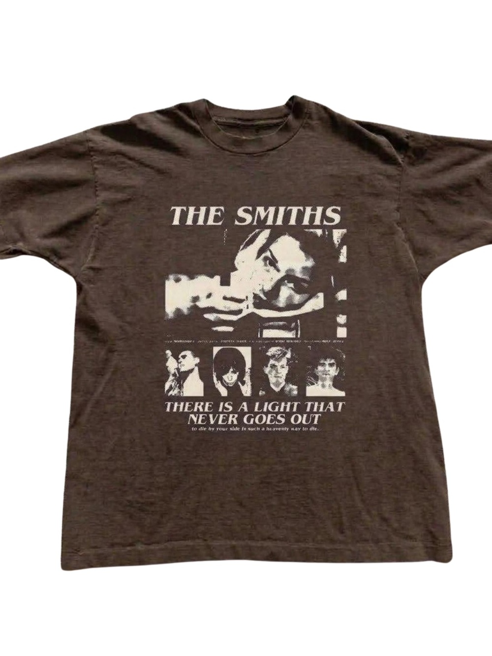 Gildan Brown Graphic Band Tee